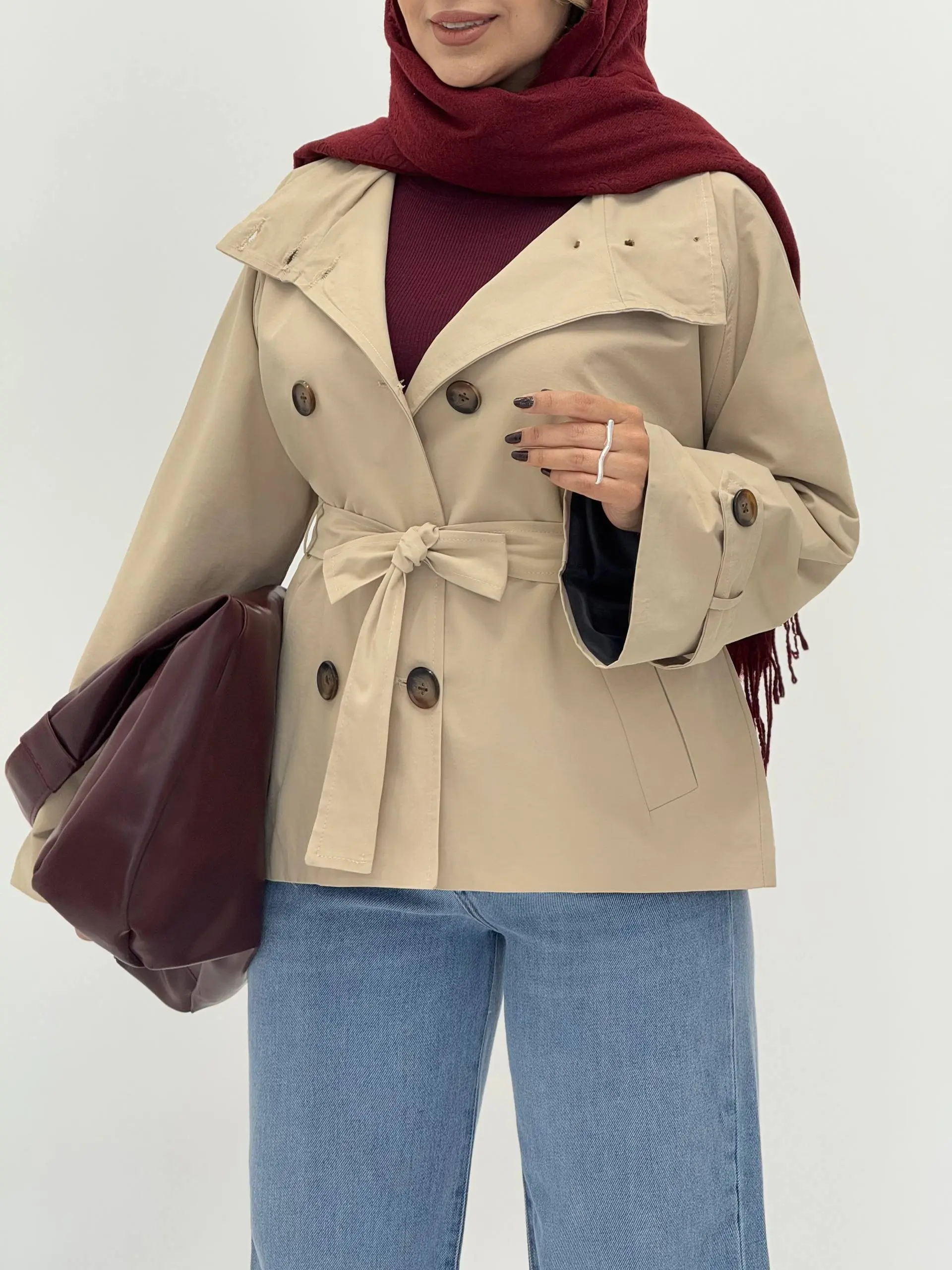 3598-ترنچ کت برشکا (ایراد دار)